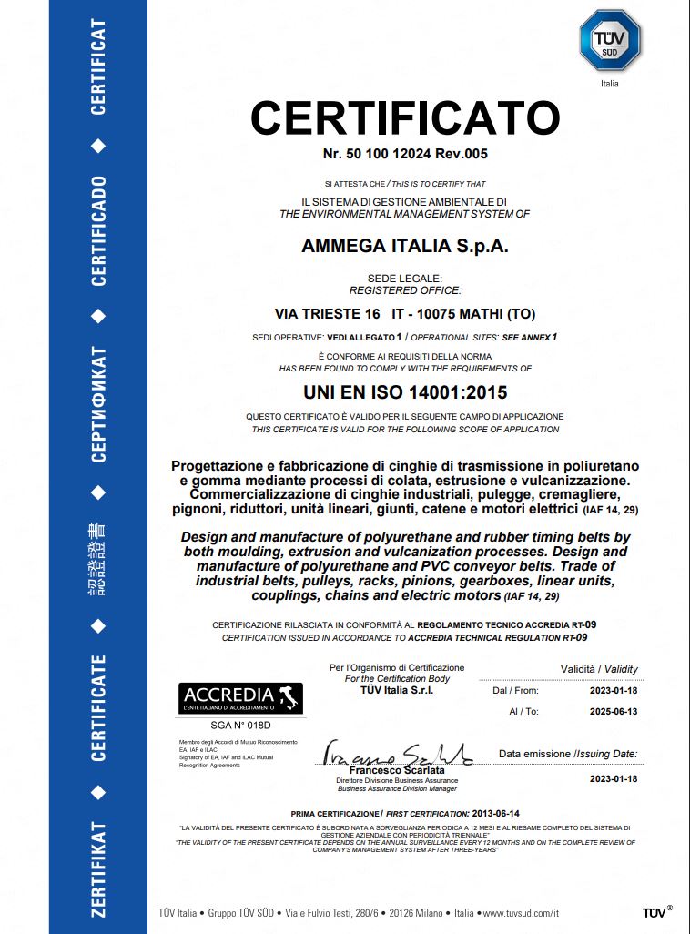 ISO 14001 Italy