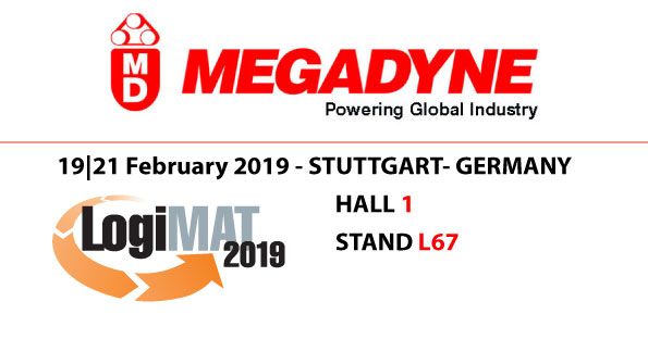 Megadyne booth in LogiMAT is opening!