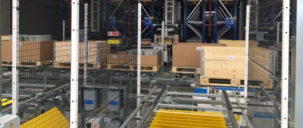 New Megadyne automatic warehouse